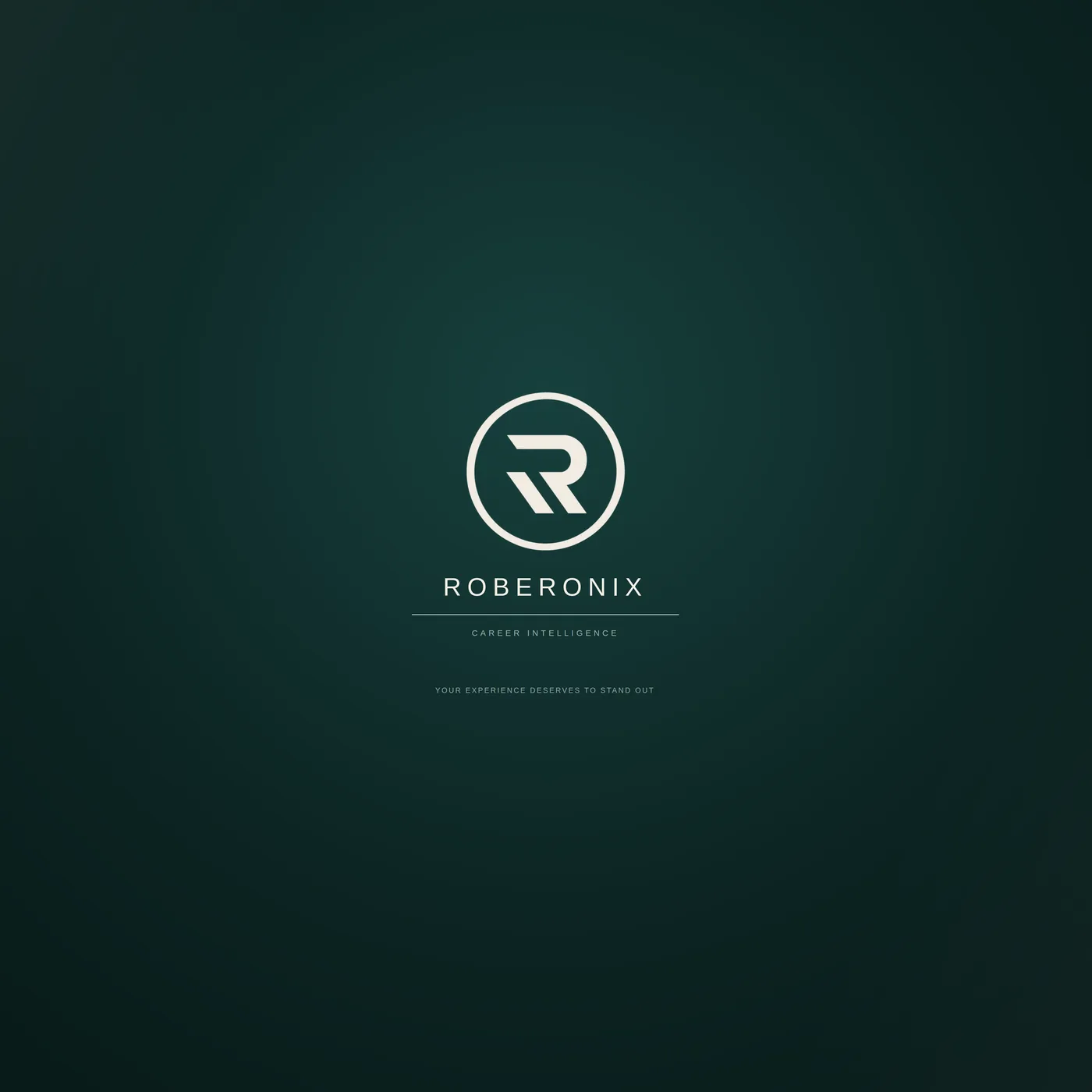 Executive résumé template — roberonix — career intelligence